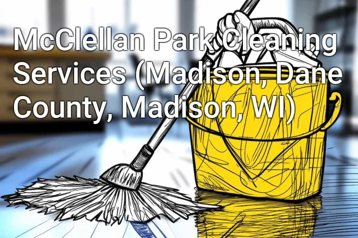 McClellan Park Cleaning Services (Madison, Dane County, Madison, WI)