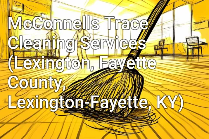 McConnells Trace Cleaning Services (Lexington, Fayette County, Lexington-Fayette, KY)