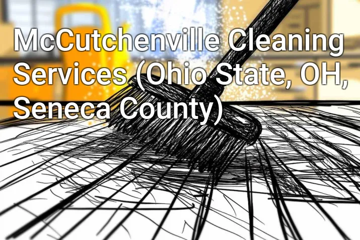 McCutchenville Cleaning Services (Ohio State, OH, Seneca County)