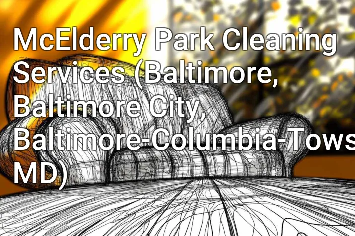 McElderry Park Cleaning Services (Baltimore, Baltimore City, Baltimore-Columbia-Towson, MD)