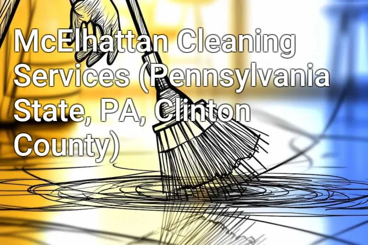 McElhattan Cleaning Services (Pennsylvania State, PA, Clinton County)