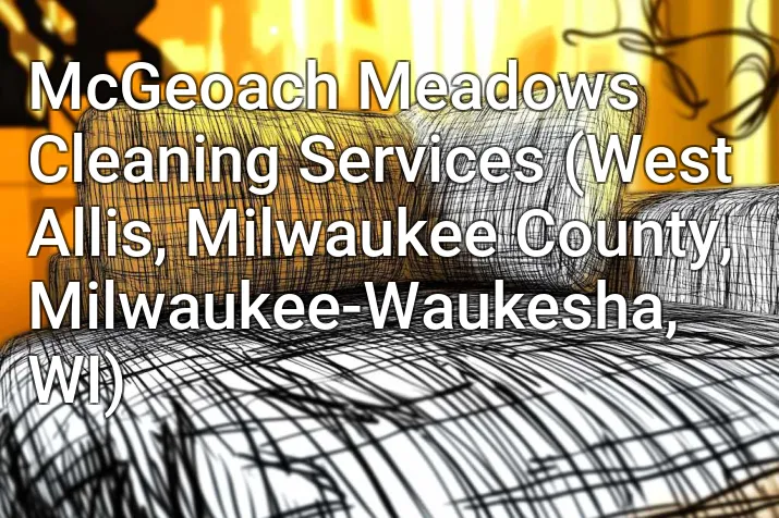 McGeoach Meadows Cleaning Services (West Allis, Milwaukee County, Milwaukee-Waukesha, WI)