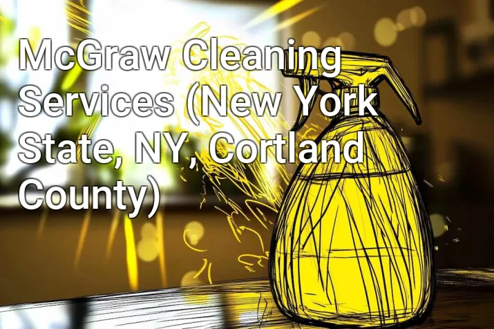 McGraw Cleaning Services (New York State, NY, Cortland County)