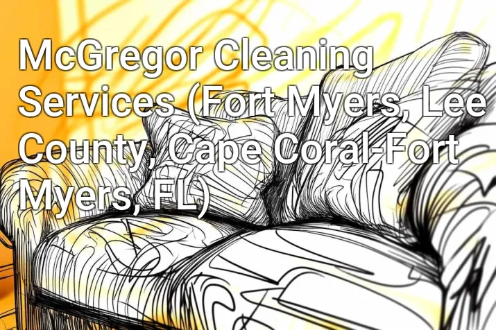 McGregor Cleaning Services (Fort Myers, Lee County, Cape Coral-Fort Myers, FL)