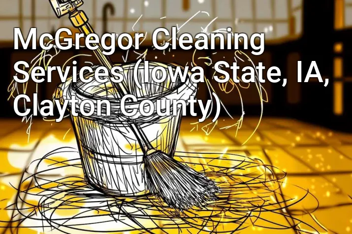 McGregor Cleaning Services (Iowa State, IA, Clayton County)