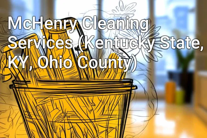 McHenry Cleaning Services (Kentucky State, KY, Ohio County)