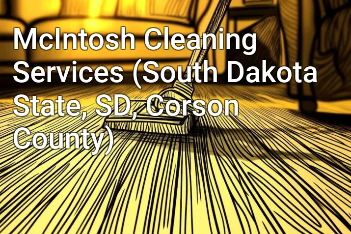 McIntosh Cleaning Services (South Dakota State, SD, Corson County)