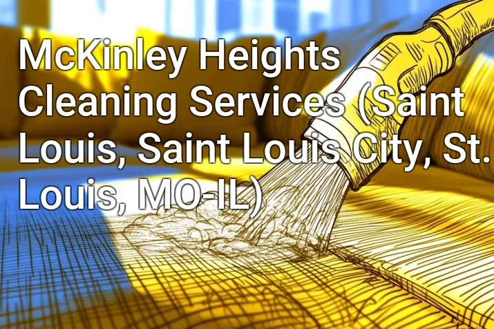 McKinley Heights Cleaning Services (Saint Louis, Saint Louis City, St. Louis, MO-IL)