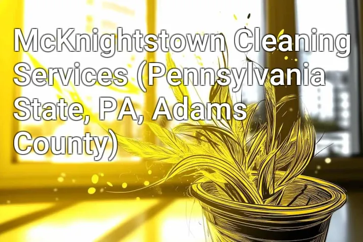 McKnightstown Cleaning Services (Pennsylvania State, PA, Adams County)