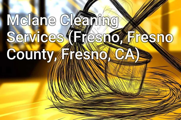 Mclane Cleaning Services (Fresno, Fresno County, Fresno, CA)