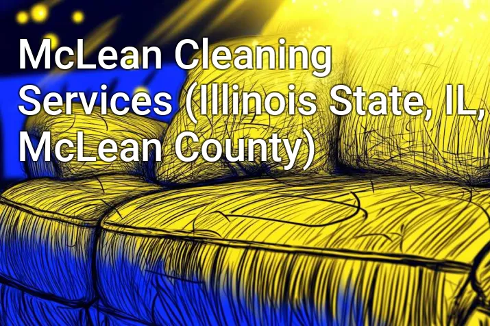 McLean Cleaning Services (Illinois State, IL, McLean County)