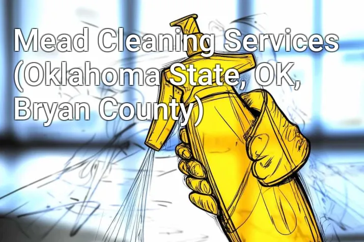 Mead Cleaning Services (Oklahoma State, OK, Bryan County)
