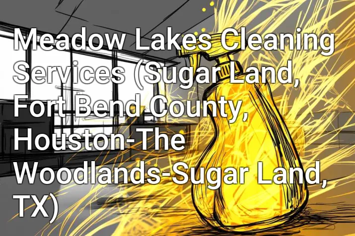Meadow Lakes Cleaning Services (Sugar Land, Fort Bend County, Houston-The Woodlands-Sugar Land, TX)