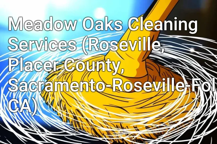 Meadow Oaks Cleaning Services (Roseville, Placer County, Sacramento-Roseville-Folsom, CA)