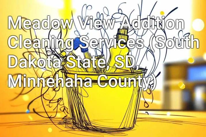 Meadow View Addition Cleaning Services (South Dakota State, SD, Minnehaha County)