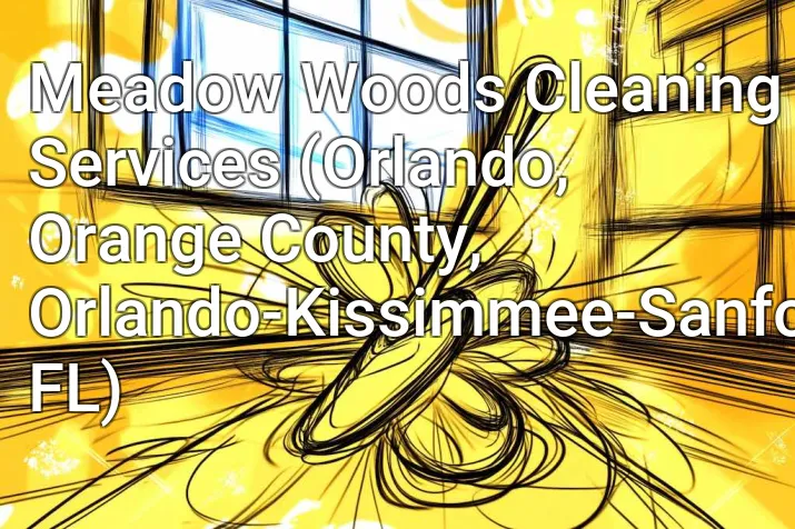 Meadow Woods Cleaning Services (Orlando, Orange County, Orlando-Kissimmee-Sanford, FL)