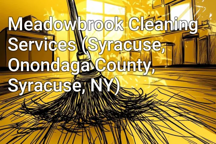 Meadowbrook Cleaning Services (Syracuse, Onondaga County, Syracuse, NY)