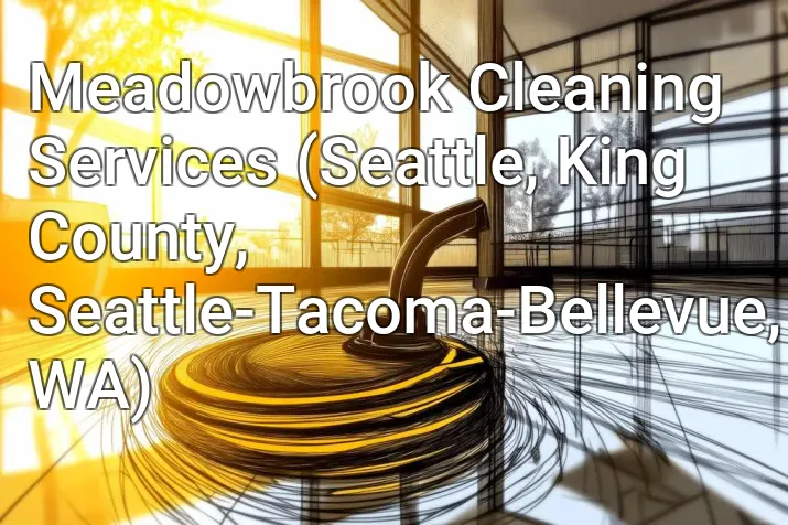 Meadowbrook Cleaning Services (Seattle, King County, Seattle-Tacoma-Bellevue, WA)