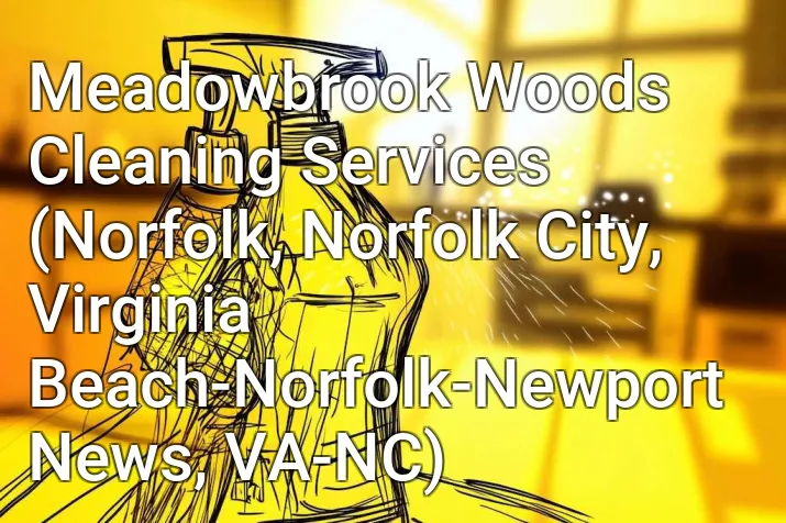Meadowbrook Woods Cleaning Services (Norfolk, Norfolk City, Virginia Beach-Norfolk-Newport News, VA-NC)