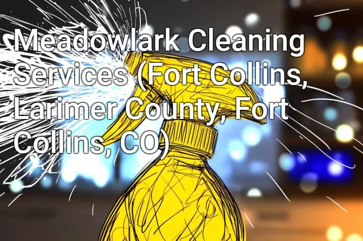 Meadowlark Cleaning Services (Fort Collins, Larimer County, Fort Collins, CO)
