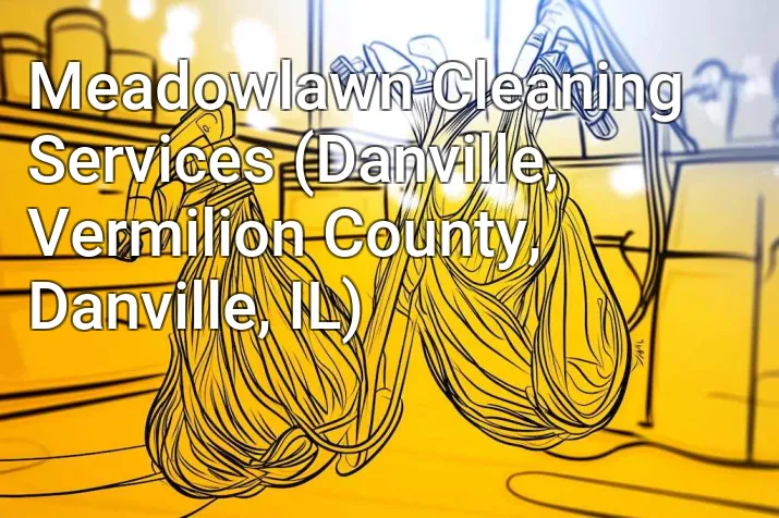 Meadowlawn Cleaning Services (Danville, Vermilion County, Danville, IL)