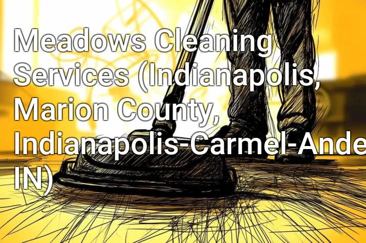 Meadows Cleaning Services (Indianapolis, Marion County, Indianapolis-Carmel-Anderson, IN)