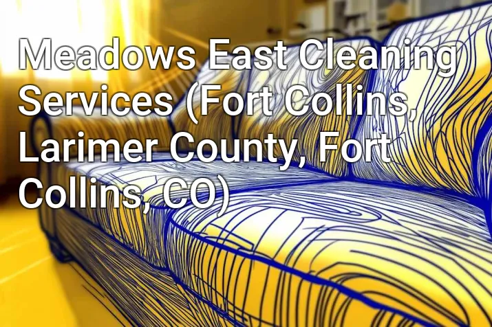 Meadows East Cleaning Services (Fort Collins, Larimer County, Fort Collins, CO)