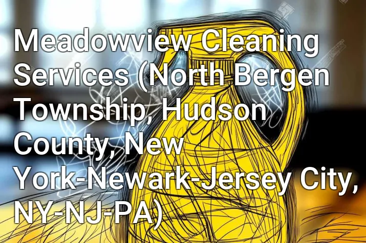 Meadowview Cleaning Services (North Bergen Township, Hudson County, New York-Newark-Jersey City, NY-NJ-PA)