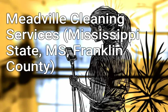 Meadville Cleaning Services (Mississippi State, MS, Franklin County)