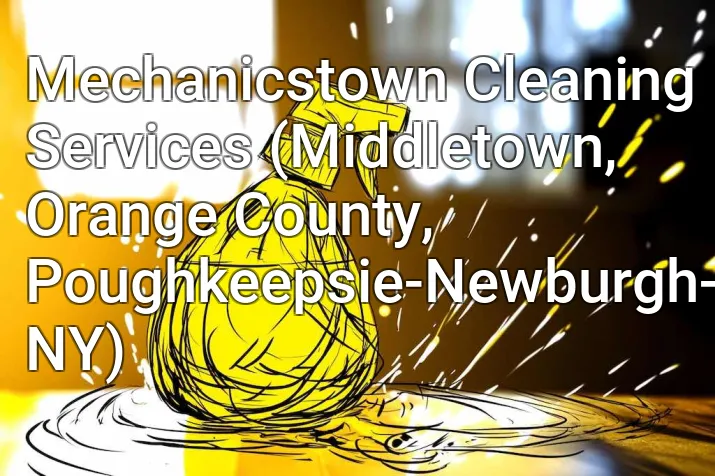 Mechanicstown Cleaning Services (Middletown, Orange County, Poughkeepsie-Newburgh-Middletown, NY)