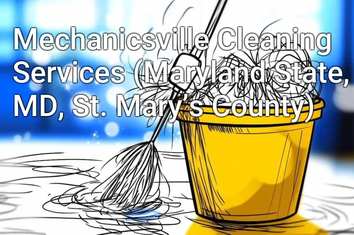 Mechanicsville Cleaning Services (Maryland State, MD, St. Mary’s County)