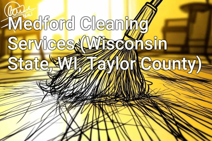Medford Cleaning Services (Wisconsin State, WI, Taylor County)