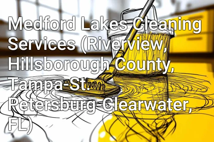 Medford Lakes Cleaning Services (Riverview, Hillsborough County, Tampa-St. Petersburg-Clearwater, FL)