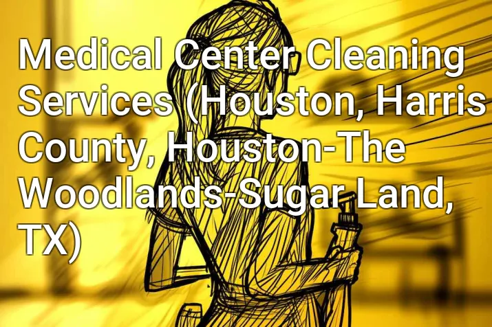 Medical Center Cleaning Services (Houston, Harris County, Houston-The Woodlands-Sugar Land, TX)