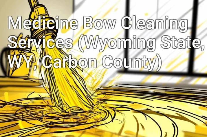 Medicine Bow Cleaning Services (Wyoming State, WY, Carbon County)