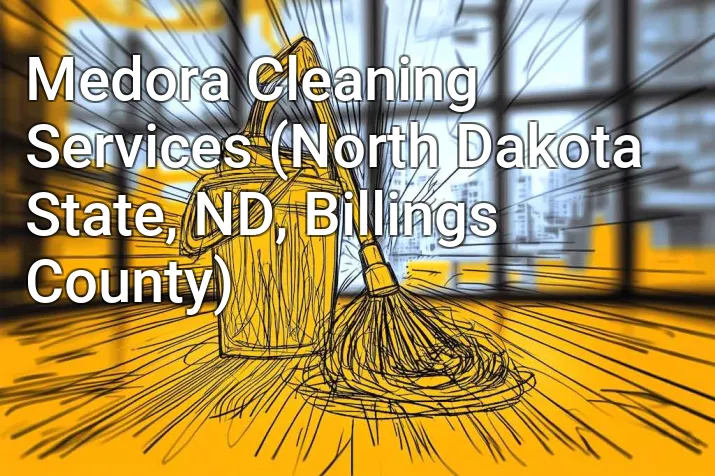 Medora Cleaning Services (North Dakota State, ND, Billings County)