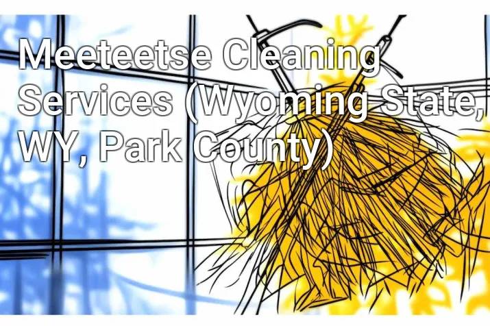 Meeteetse Cleaning Services (Wyoming State, WY, Park County)