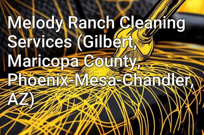 Melody Ranch Cleaning Services (Gilbert, Maricopa County, Phoenix-Mesa-Chandler, AZ)