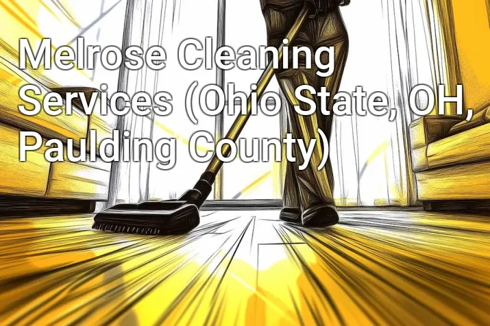 Melrose Cleaning Services (Ohio State, OH, Paulding County)