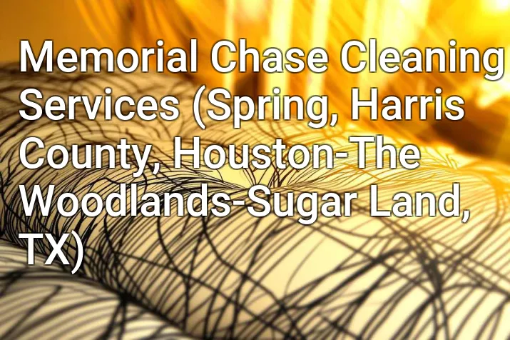 Memorial Chase Cleaning Services (Spring, Harris County, Houston-The Woodlands-Sugar Land, TX)