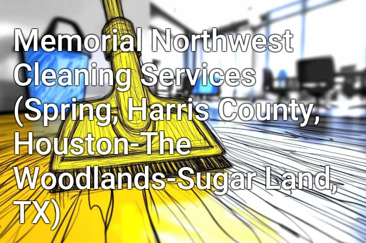Memorial Northwest Cleaning Services (Spring, Harris County, Houston-The Woodlands-Sugar Land, TX)