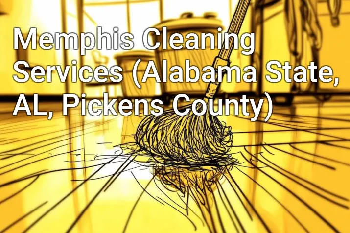 Memphis Cleaning Services (Alabama State, AL, Pickens County)