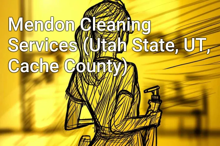 Mendon Cleaning Services (Utah State, UT, Cache County)