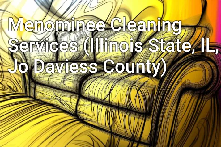 Menominee Cleaning Services (Illinois State, IL, Jo Daviess County)