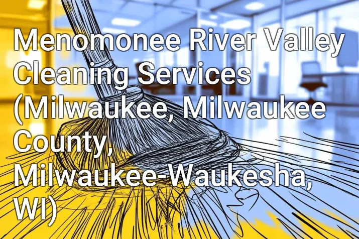 Menomonee River Valley Cleaning Services (Milwaukee, Milwaukee County, Milwaukee-Waukesha, WI)
