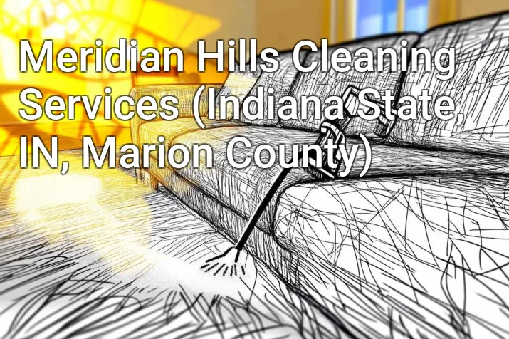 Meridian Hills Cleaning Services (Indiana State, IN, Marion County)