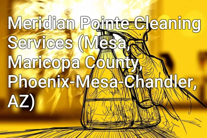 Meridian Pointe Cleaning Services (Mesa, Maricopa County, Phoenix-Mesa-Chandler, AZ)