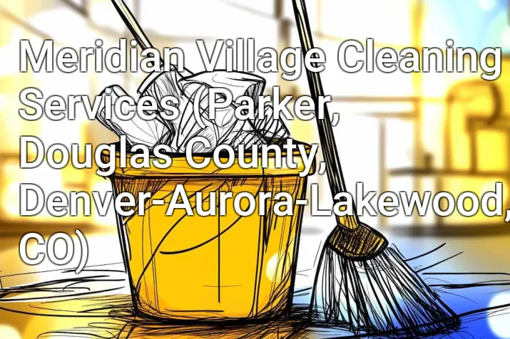 Meridian Village Cleaning Services (Parker, Douglas County, Denver-Aurora-Lakewood, CO)