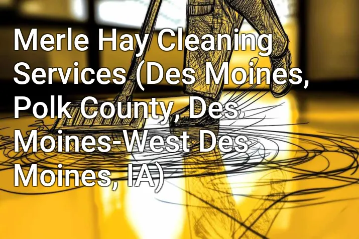 Merle Hay Cleaning Services (Des Moines, Polk County, Des Moines-West Des Moines, IA)