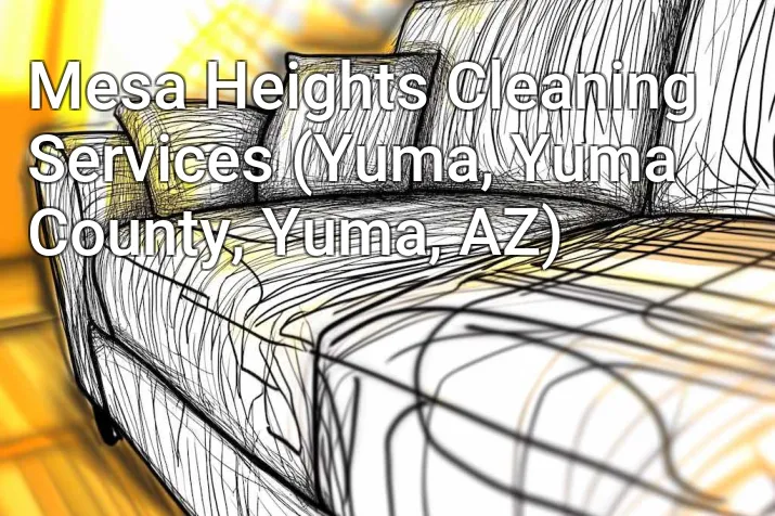 Mesa Heights Cleaning Services (Yuma, Yuma County, Yuma, AZ)